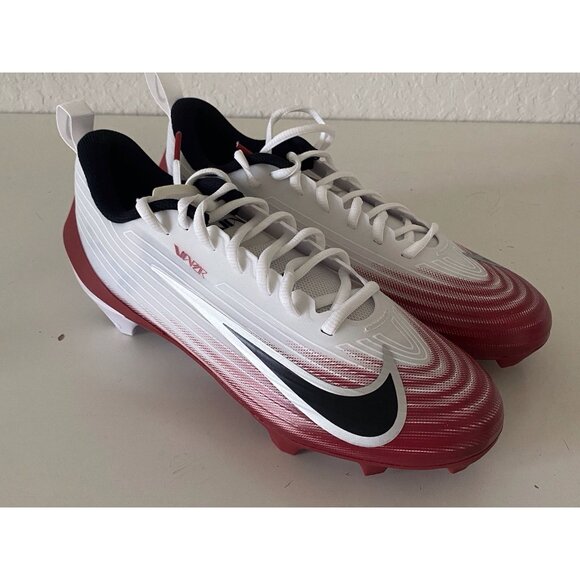 Nike Vapor Speed 3 TB Red White Football Cleats HM8849-102 Men's Size 9 - Picture 3 of 11